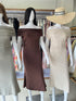 Women Off Shoulder Body Fitted Dress